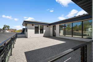 Large outdoor living area