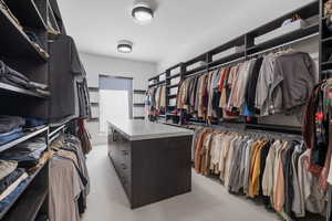 Primary bedroom closet