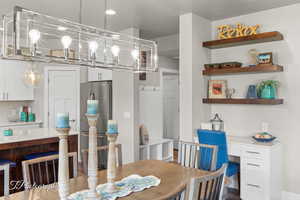 View of dining area