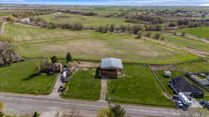 Drone / aerial view with a rural view