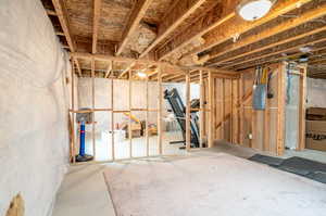 Unfinished basement