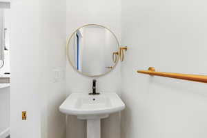 Bathroom with a sink