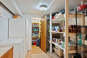 View of storage area