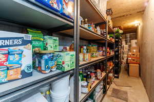 View of storage
