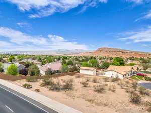 View of mountain feature with a residential view