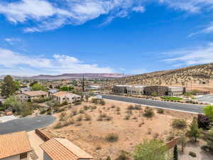 Mountain view with a residential view