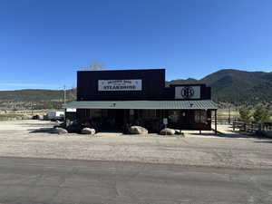 View of property featuring a mountain view