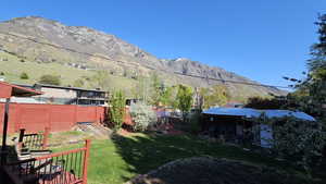 View of mountains from Living Room