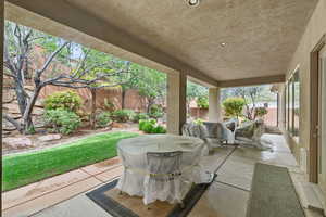View of patio / terrace featuring a fenced backyard
