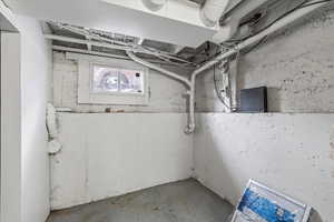 View of basement