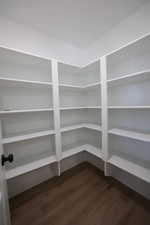 View of storage area