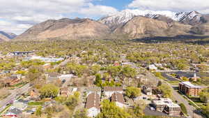 View of mountain feature with a residential view