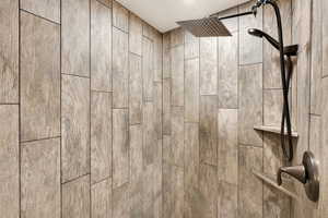 tile shower