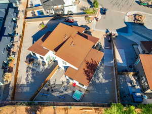 Drone / aerial view