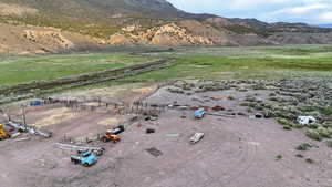 Mountain view featuring rural landscape