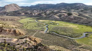View of mountain background
