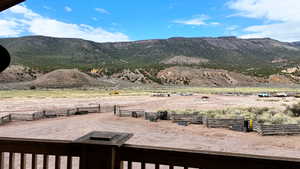 Mountain view featuring rural landscape
