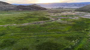 View of mountain backdrop