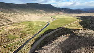 View of mountain backdrop