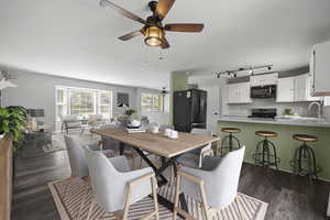 Entertain in style with this open floor plan and huge dining area
