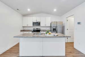 Kitchen with huge island!