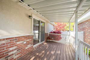 Covered deck