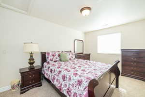 Bedroom #1 with attic access
