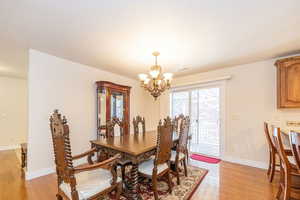 Dining area