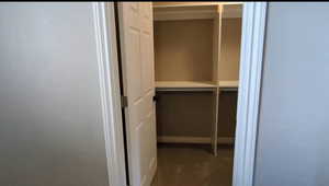 View of closet
