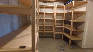View of storage area