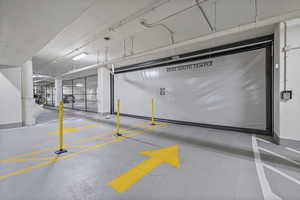 View of parking deck