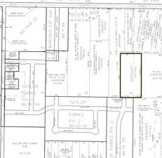 Plat map with 4.67 acres outlined