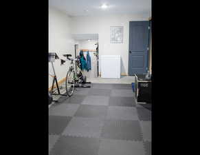 View of workout room