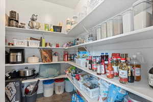 View of pantry
