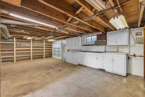 View of basement