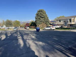 Quiet Cul-De-SacView of road with a mountain view facing East