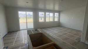 View of unfurnished living room