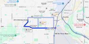 Map location