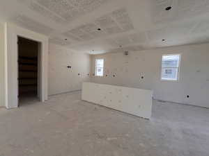 Chef's kitchen with walk in pantry