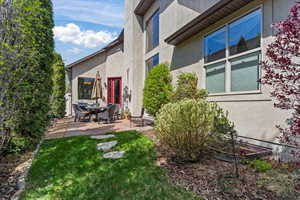 Exterior space featuring a patio