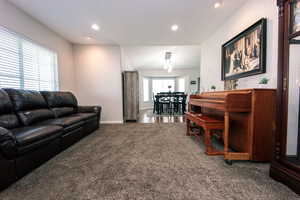 View two of formal living room.