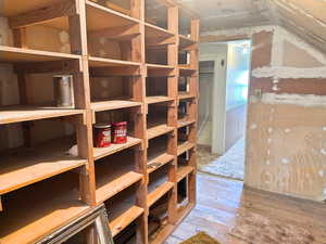 View of storage room