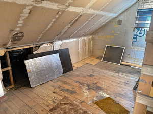 View of attic