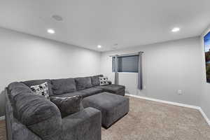 Bedroom 5 of 7 or theater room