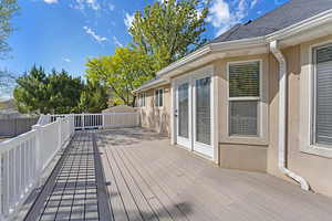 New decking within the last couple years
