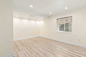 Basement open area