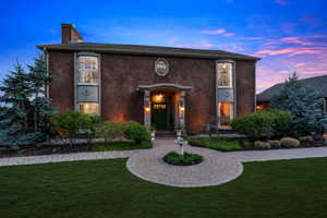 Twilight View of Home.