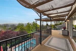 Primary Private Balcony View