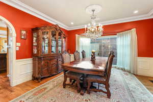Currently used as the formal Dining Room. Previously a formal living room or office space.