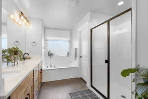 Master bathroom